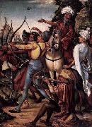 unknow artist Martyrdom of St Sebastian oil painting on canvas
